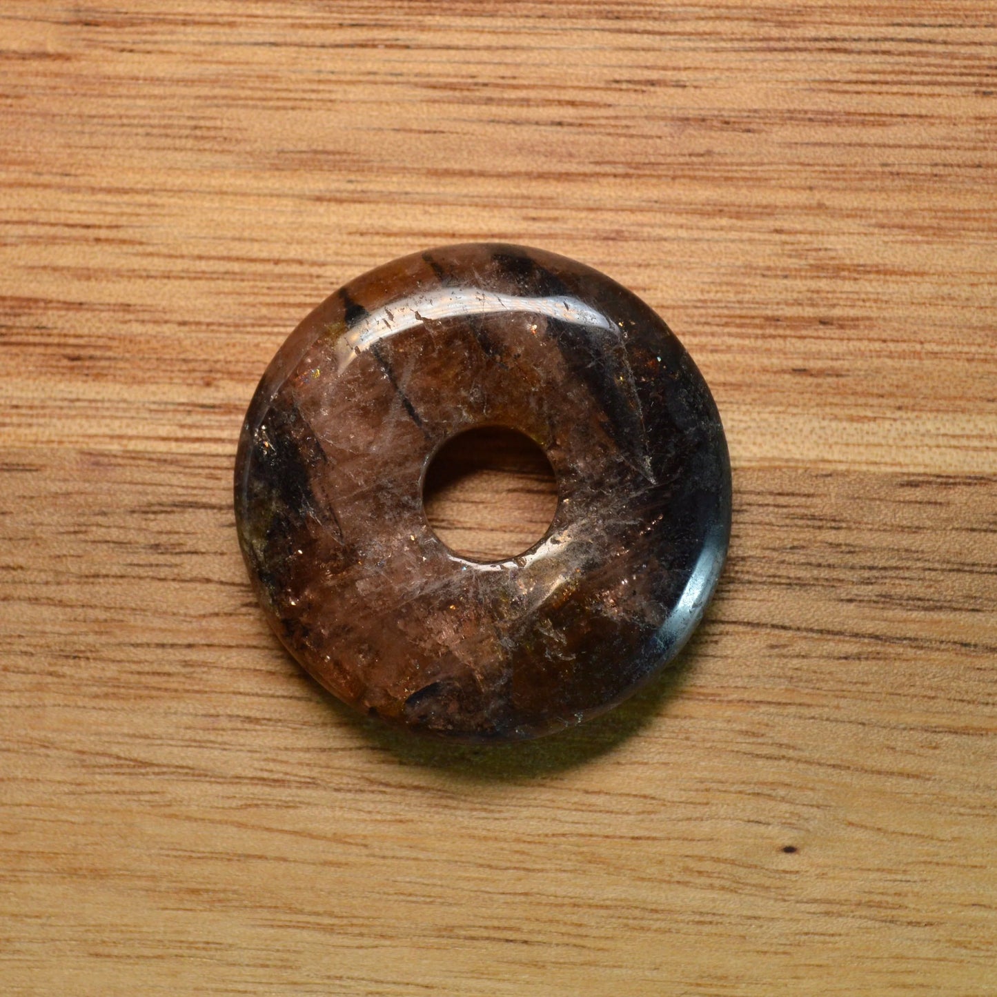 Chiastolith (Kreuzstein) Donut - 30mm