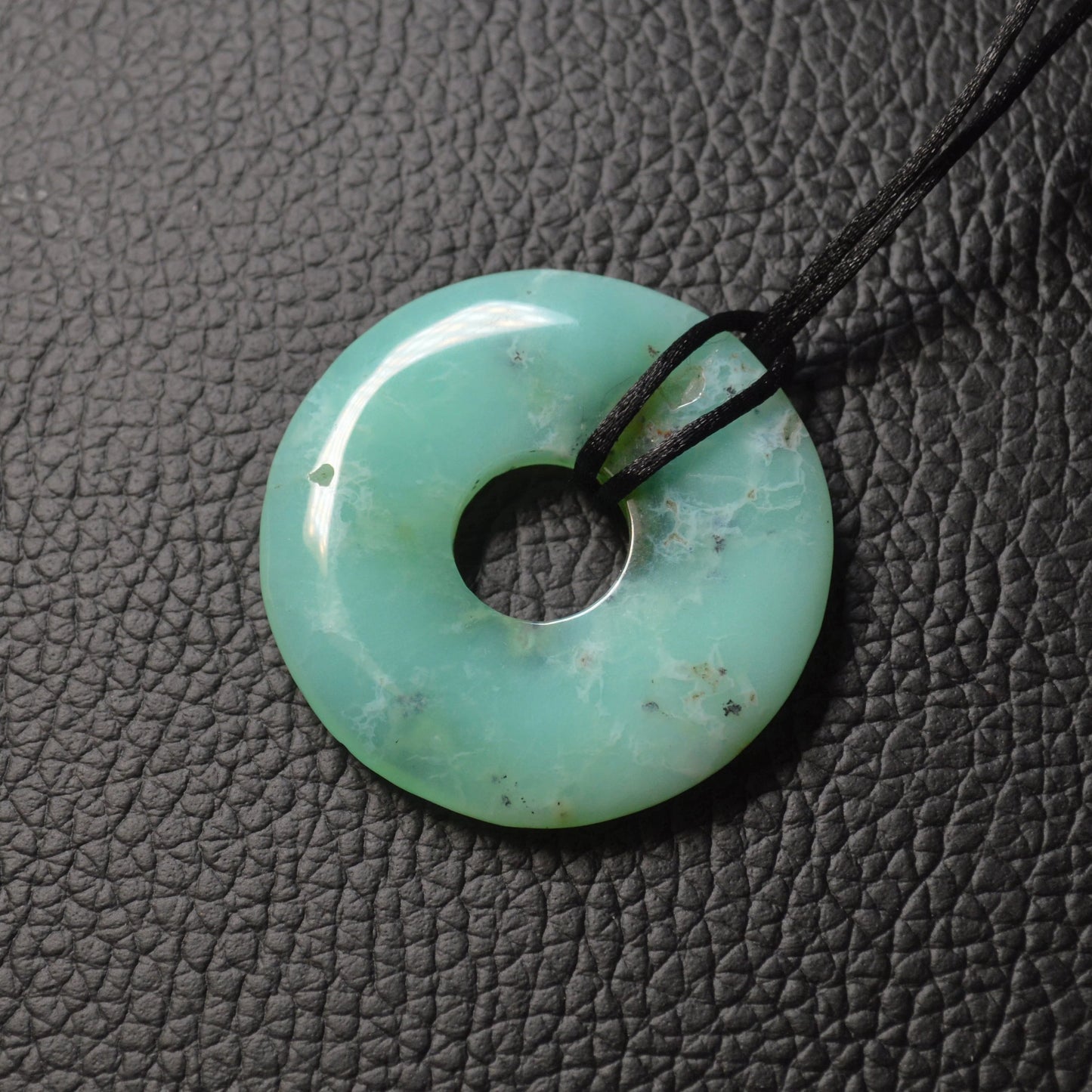 Chrysopras Donut - 40mm