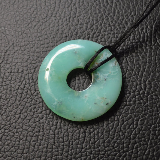 Chrysopras Donut - 40mm