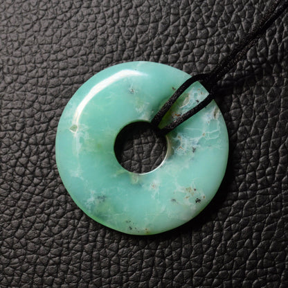 Chrysopras Donut - 40mm