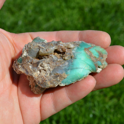 Chrysopras Rohstein