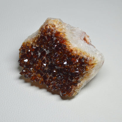 Citrin Drusenstück (behandelt)