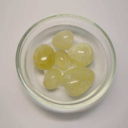 Citrin Trommelstein (behandelt)