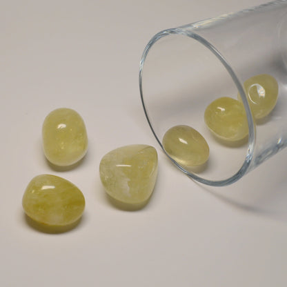 Citrin Trommelstein (behandelt)