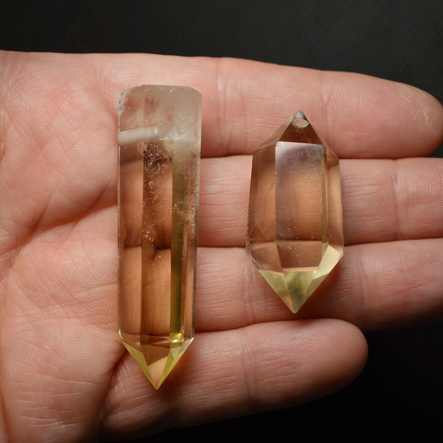 Citrin Anhänger, verschiedene Größen