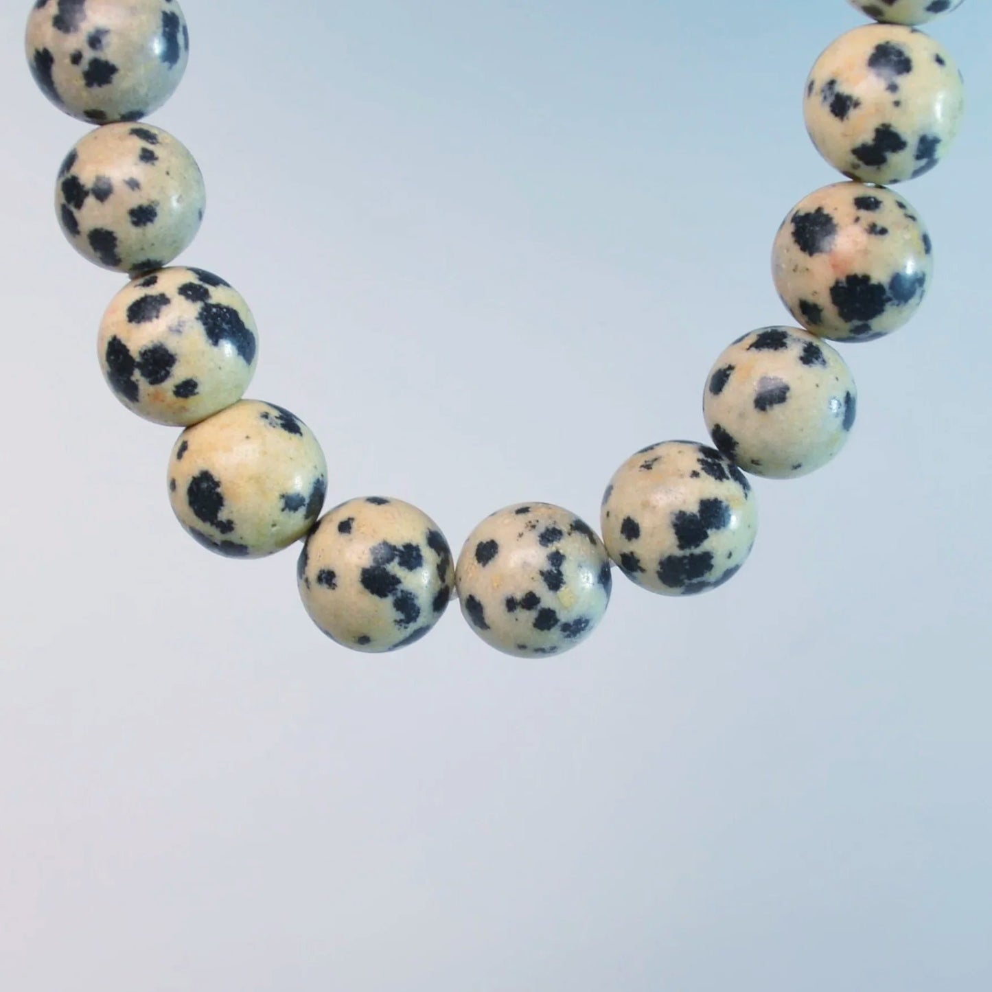 Dalmatiner Jaspis Armband - 8mm