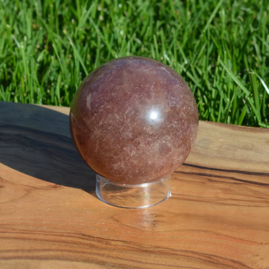 Erdbeerquarz Kugel