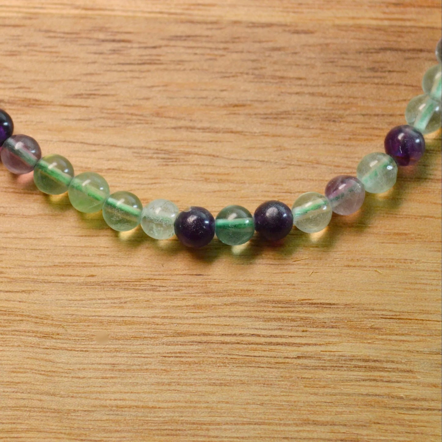 Fluorit Fußkettchen - 4mm