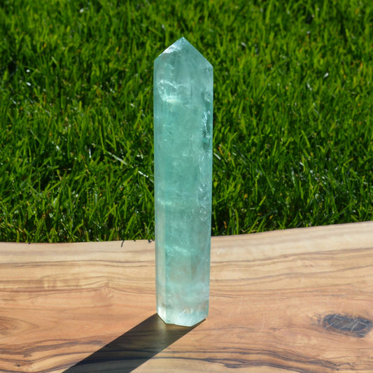 Grüner Fluorit Turm (Groß)