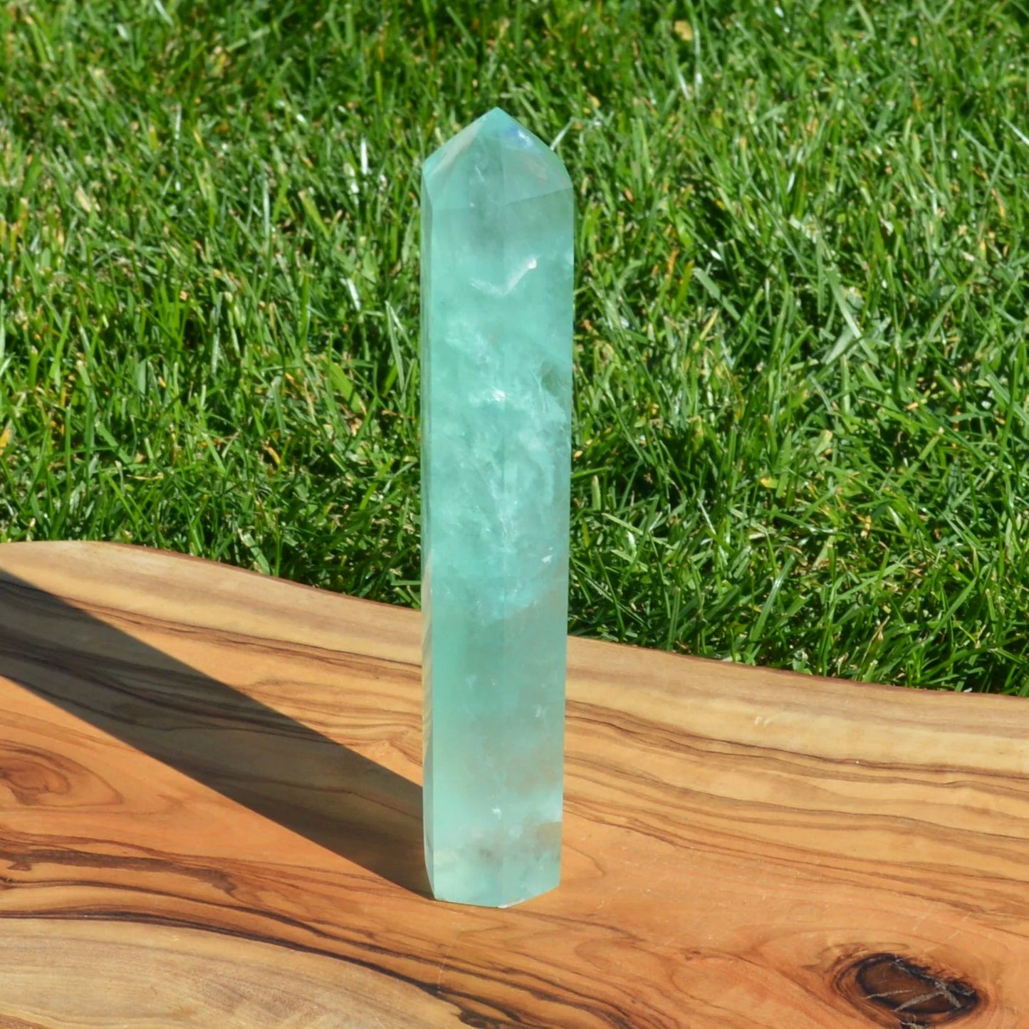 Grüner Fluorit Turm (Groß)