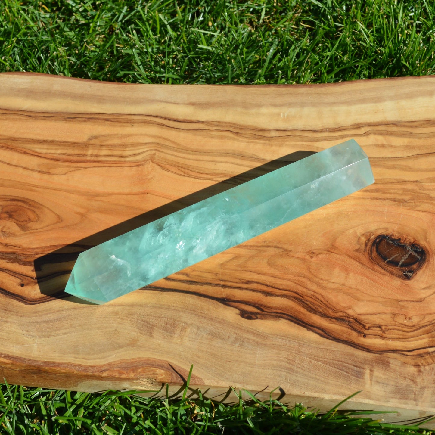 Grüner Fluorit Turm (Groß)