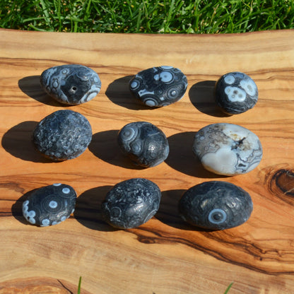 Gobi Achat Trommelstein, wähle deinen Favoriten