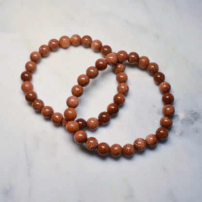 Goldfluss Armband - 8mm