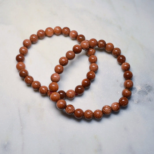 Goldfluss Armband - 8mm