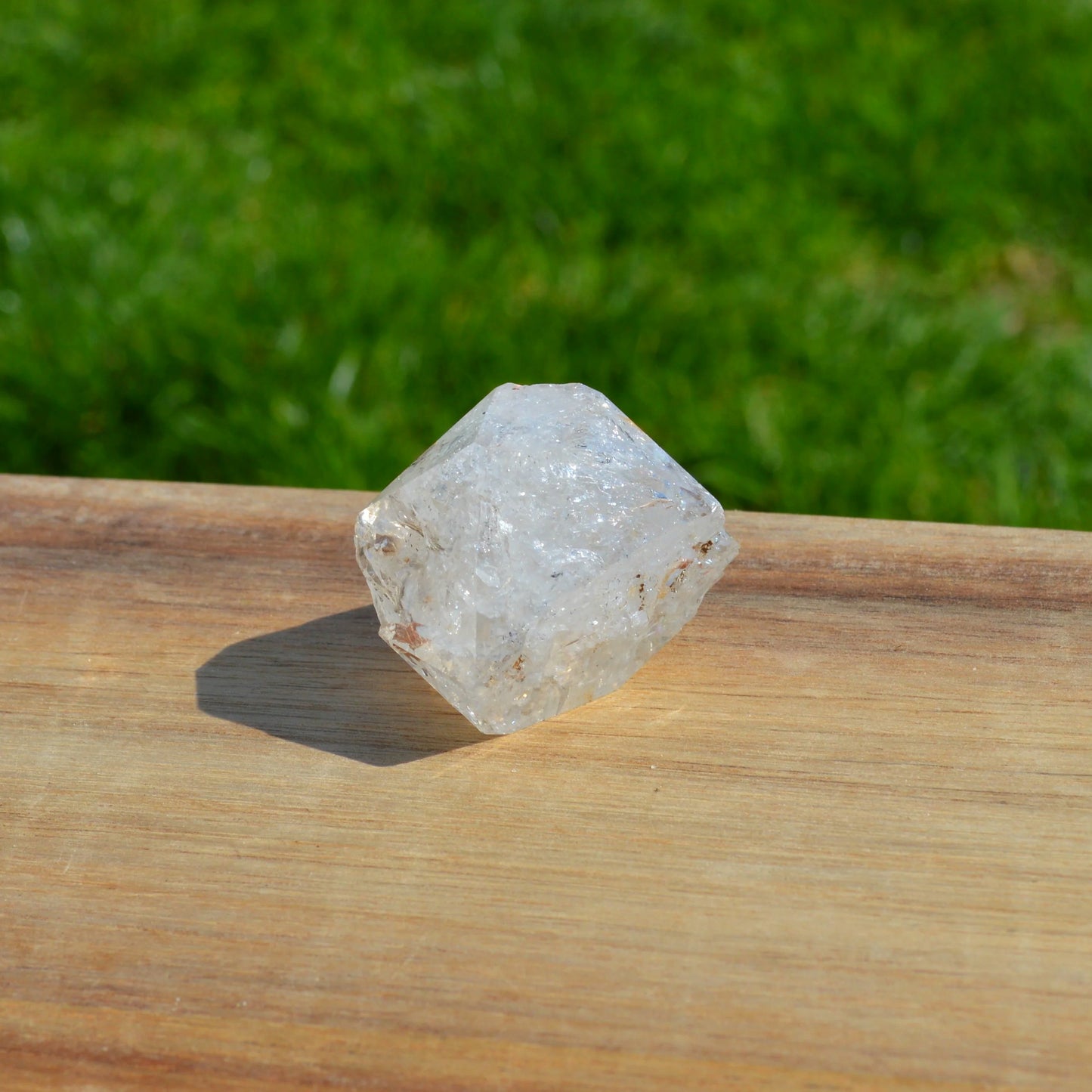 Herkimer Diamant mit Regenbögen (Groß)