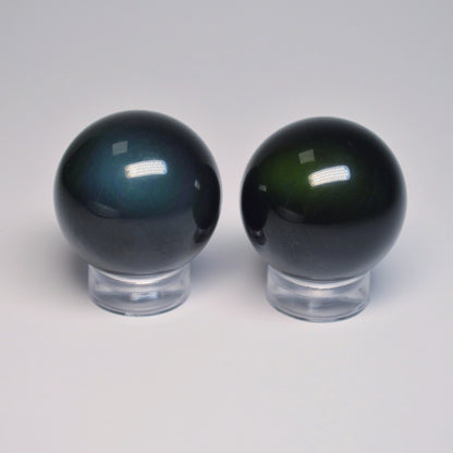 Regenbogen-Obsidian Kugel