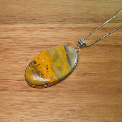 Hummel Jaspis Anhänger