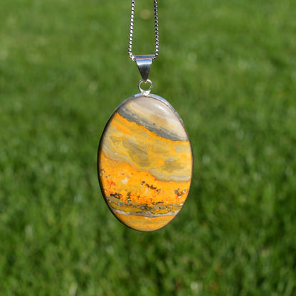 Hummel Jaspis Anhänger