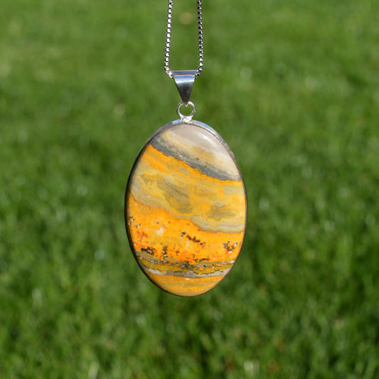 Hummel Jaspis Anhänger