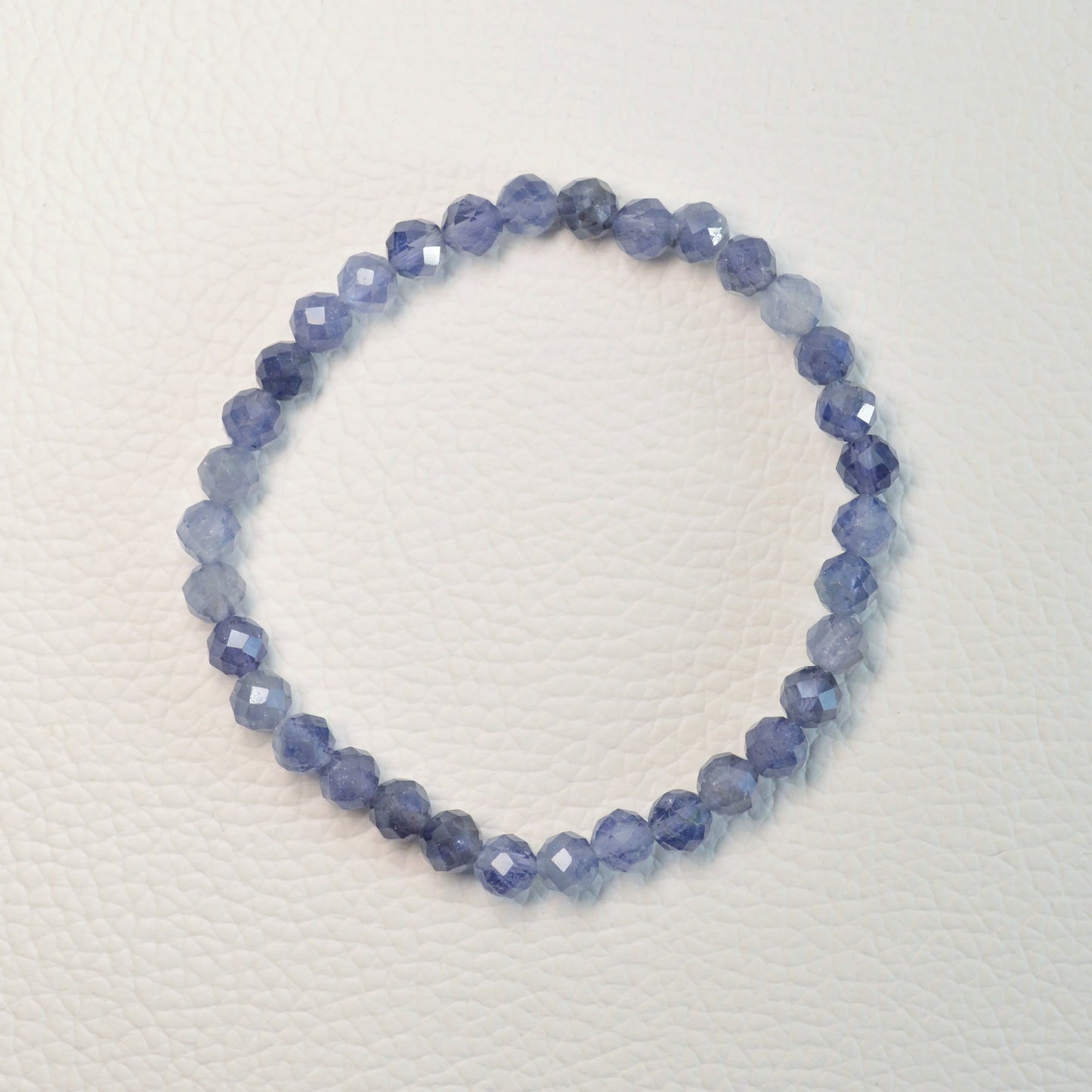 Iolith-Wassersaphir Armband (facettiert) - 6mm