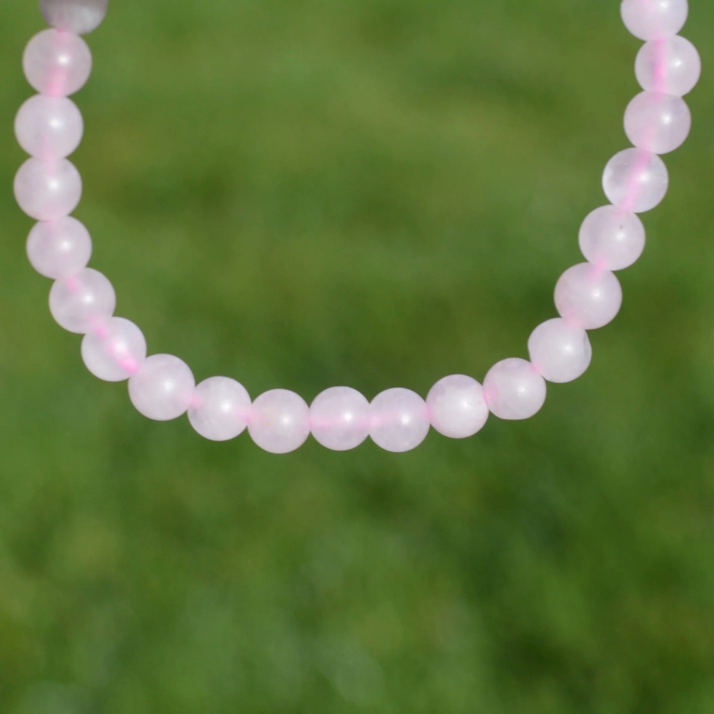Kinder Armband Rosenquarz (Matt) - 4mm