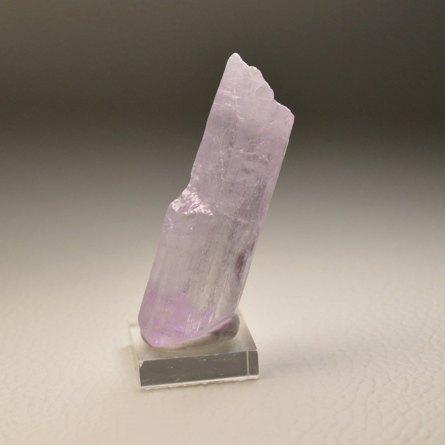 Kunzit auf Acrylsockel