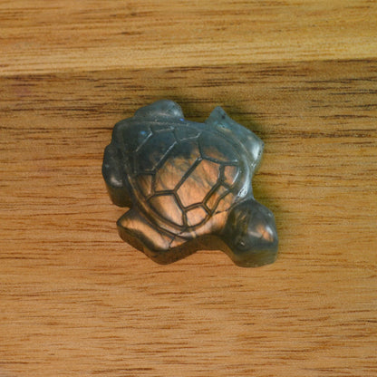 Labradorit Schildkröte