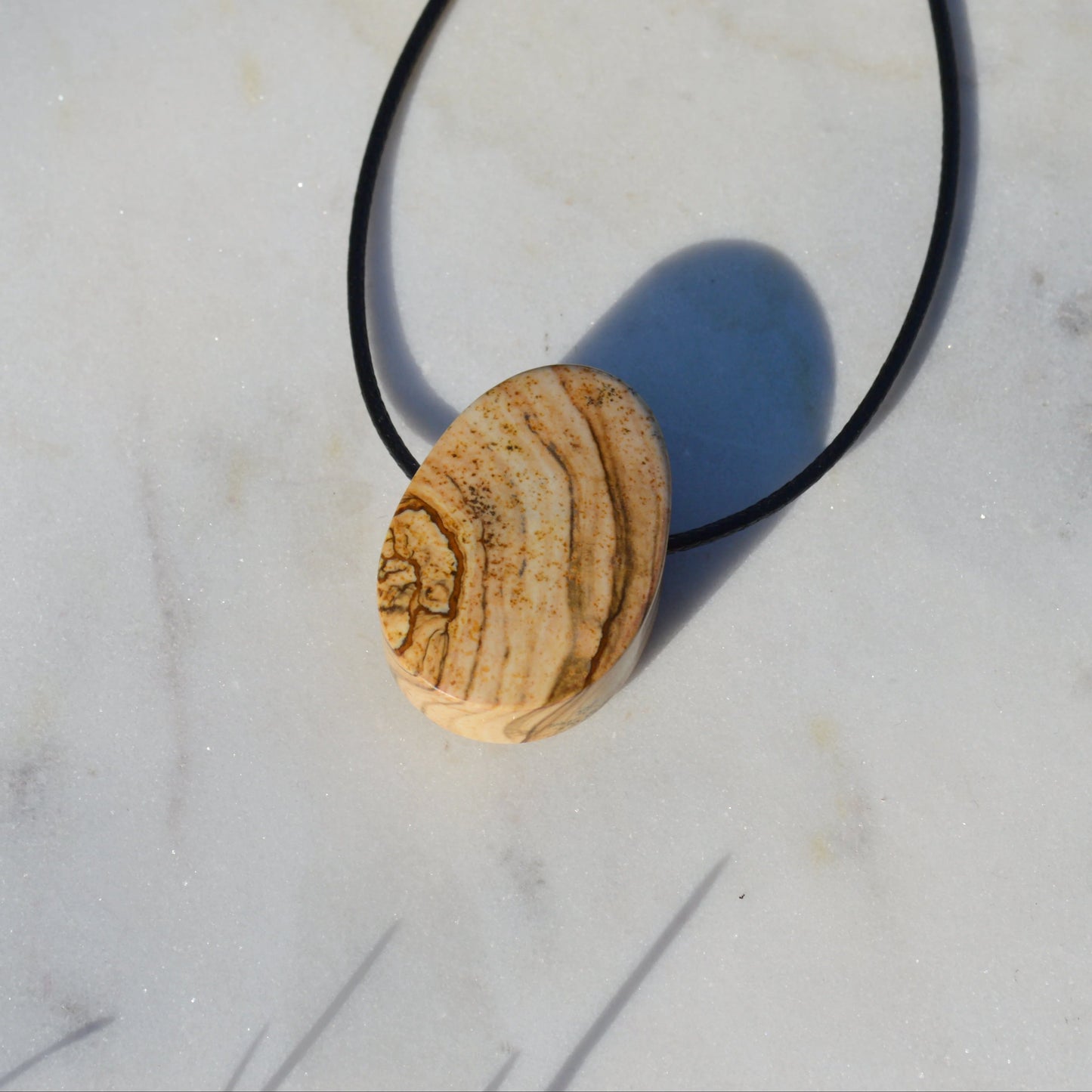 Landschaftsjaspis Anhänger