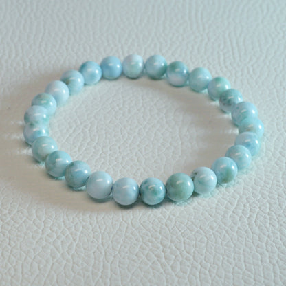 Larimar Armband - 7mm