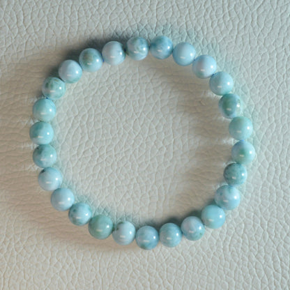 Larimar Armband - 7mm