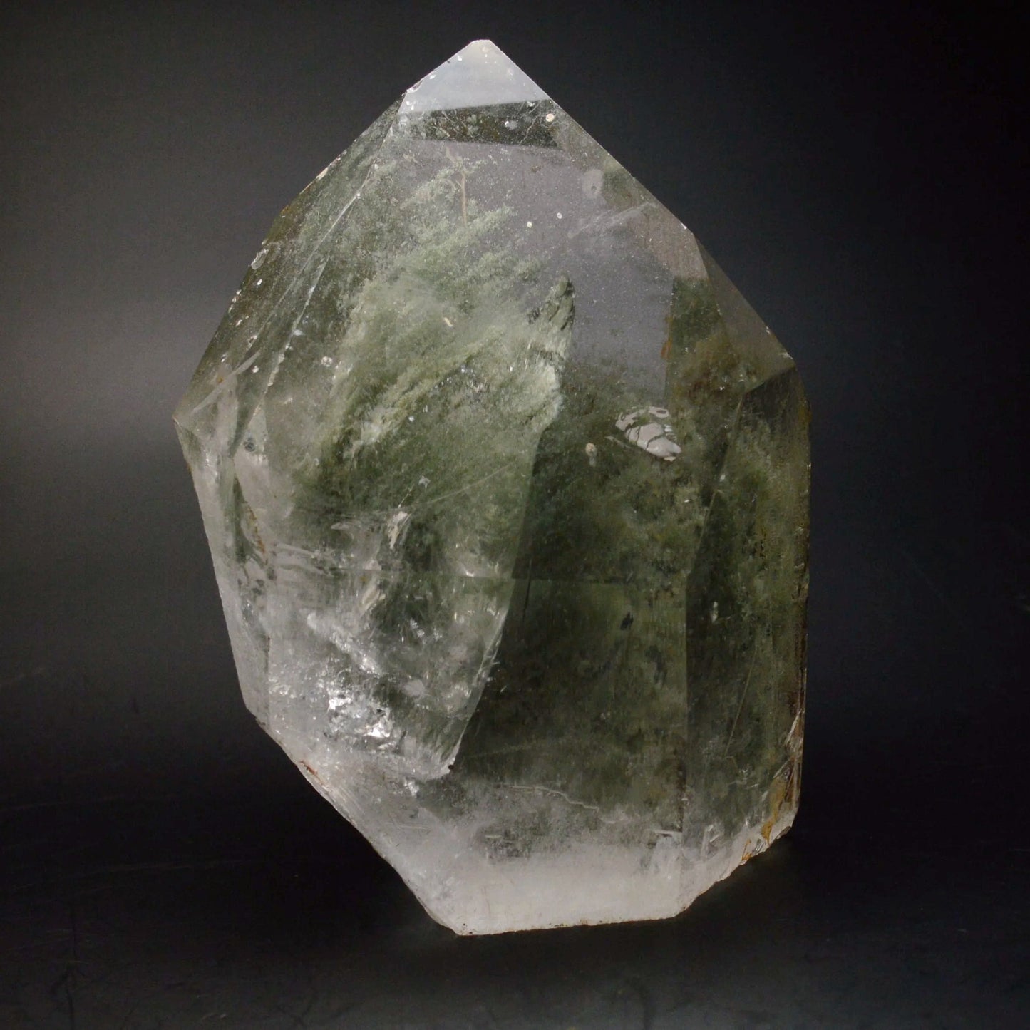 Gartenquarz Lodolith Spitze