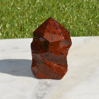 Mahagoni-Obsidian Spitze