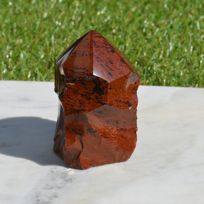 Mahagoni-Obsidian Spitze