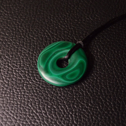 Malachit Donut - 30mm