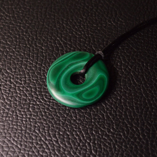 Malachit Donut - 30mm