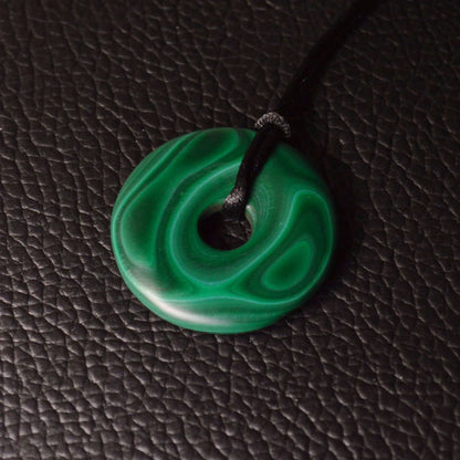Malachit Donut - 30mm