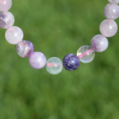 Mehrfarbiger Fluorit Armband