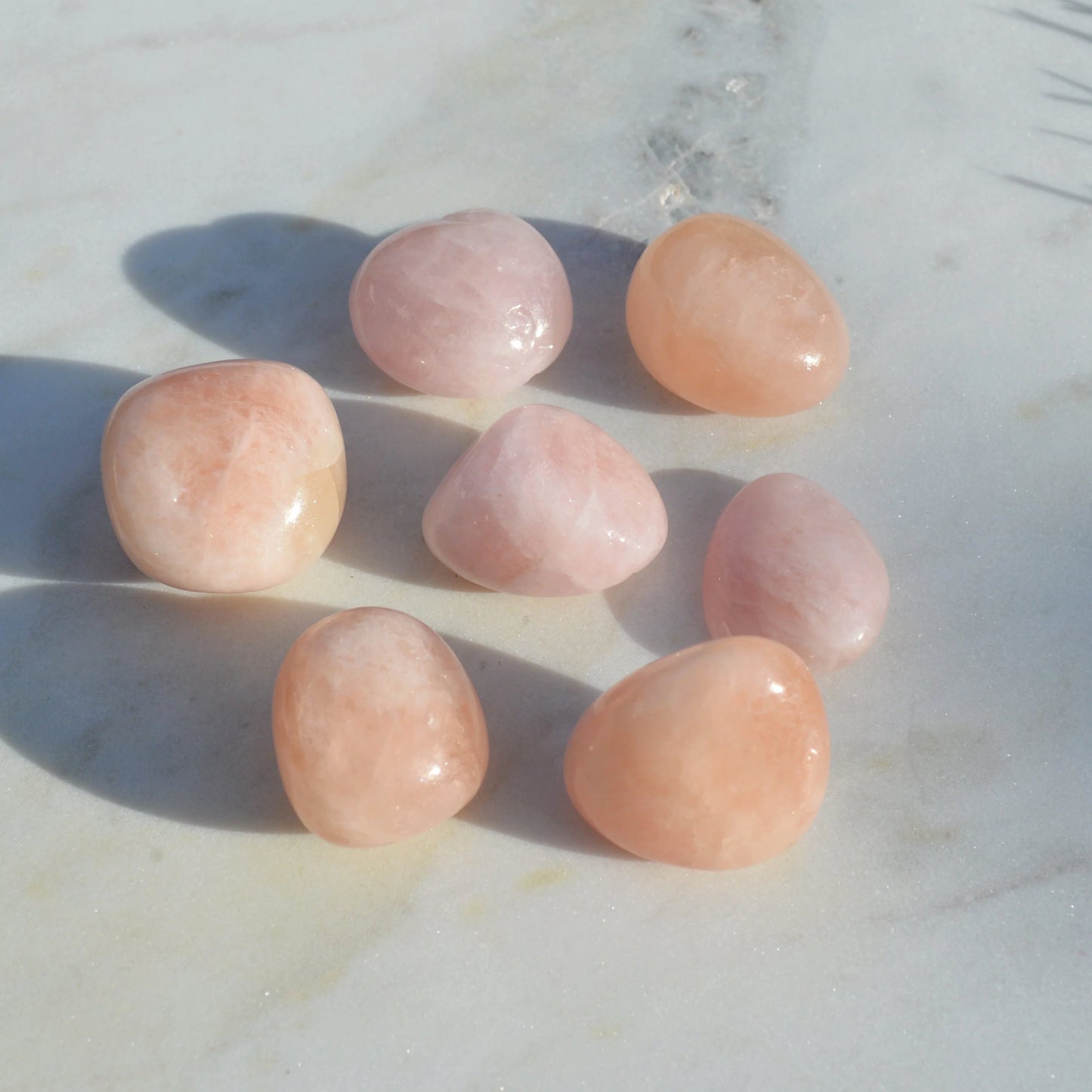 Morganit Trommelstein