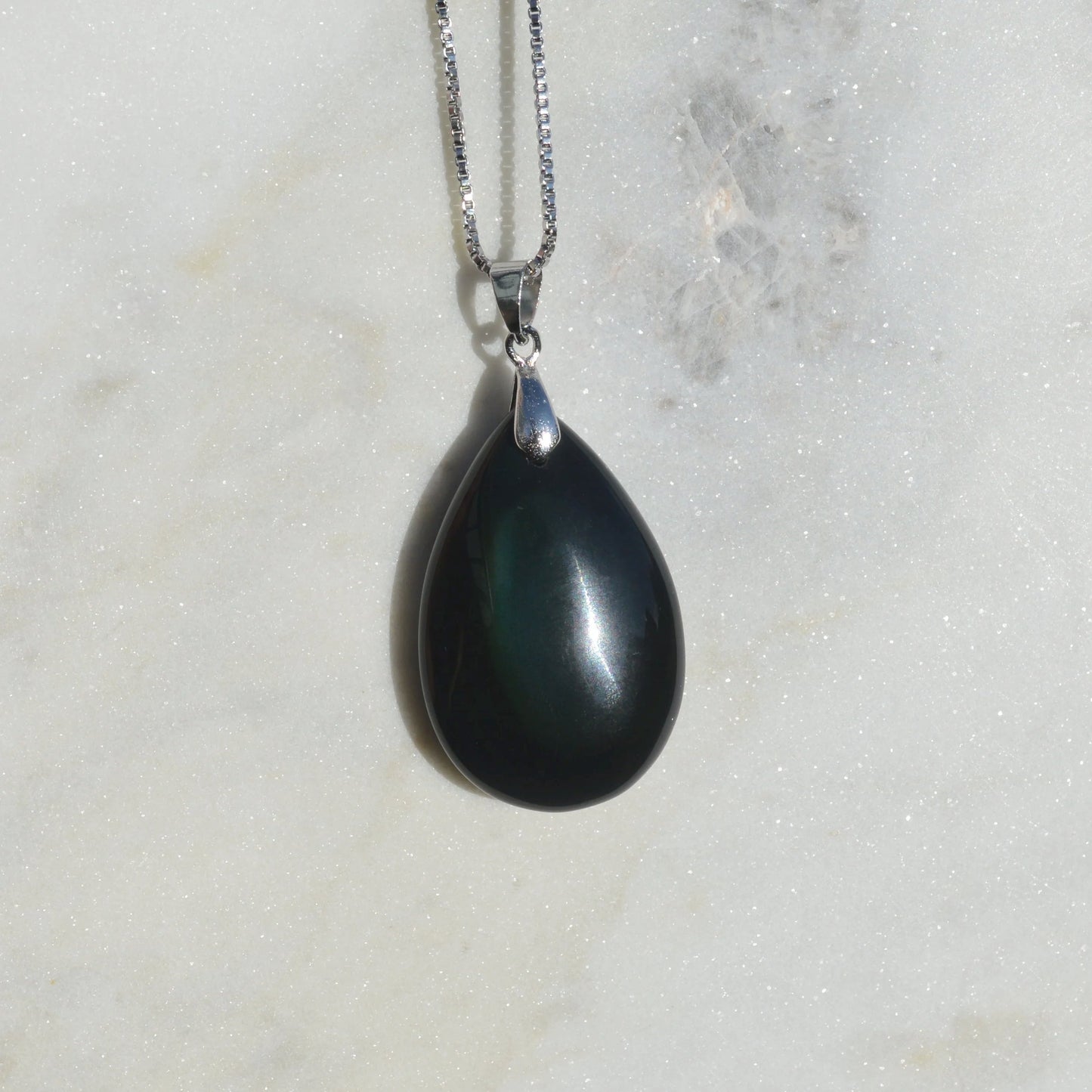 Regenbogen-Obsidian Anhänger