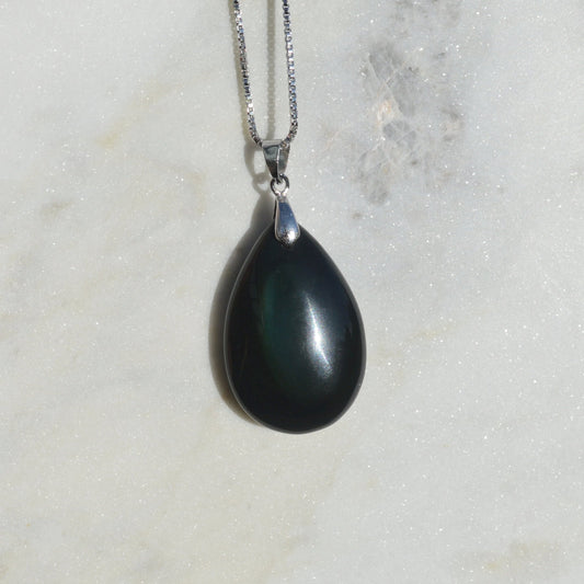 Regenbogen-Obsidian Anhänger