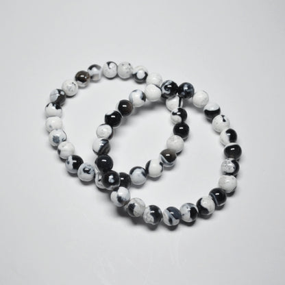 Orca Achat Armband - 8mm