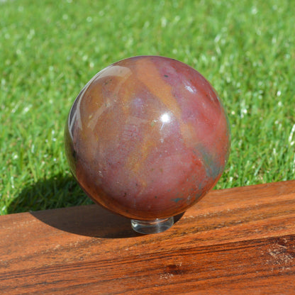 Ozean Jaspis Kugel 58mm