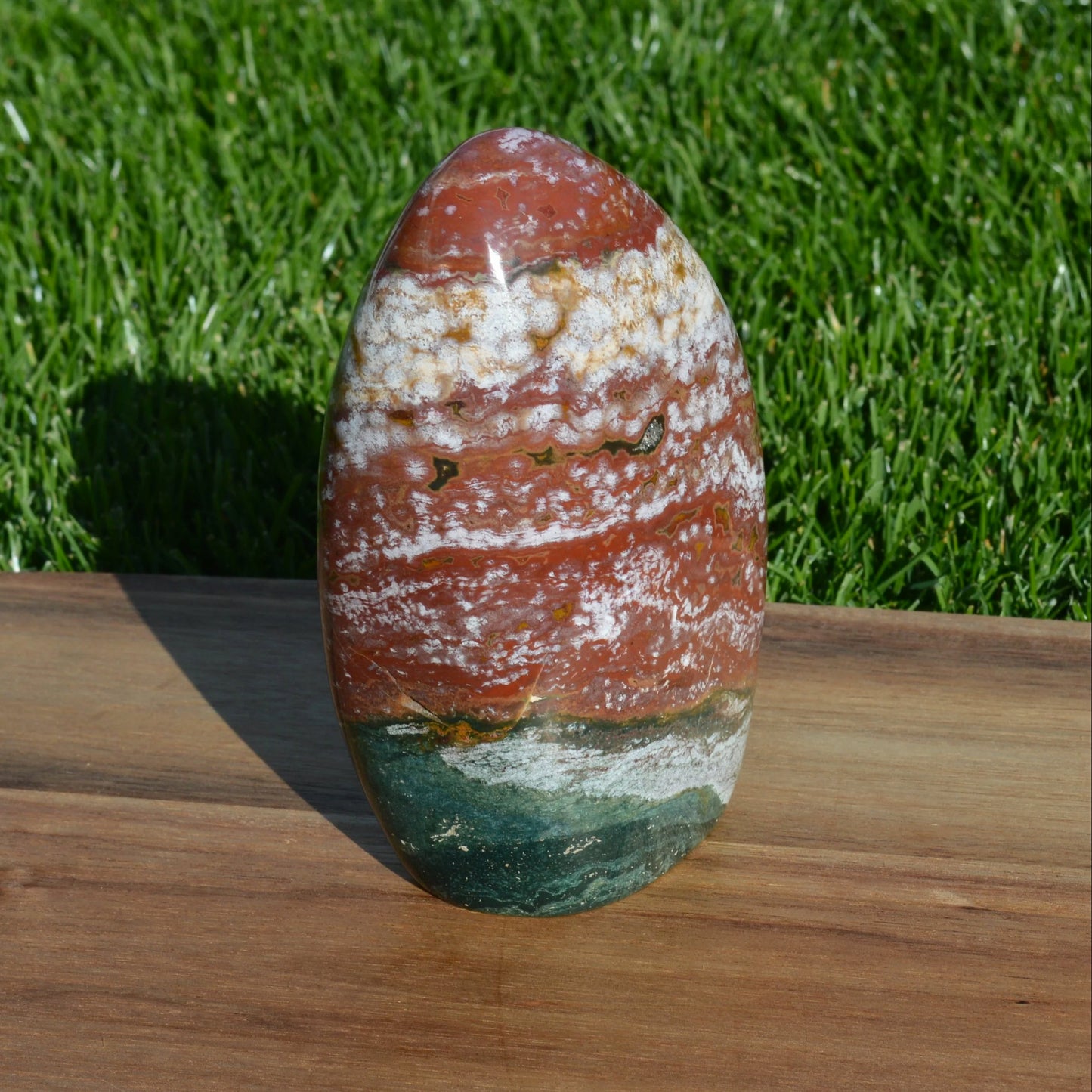 Ozean Jaspis Freiform 1,15Kg