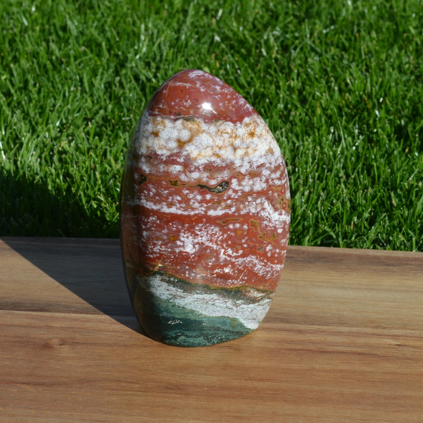 Ozean Jaspis Freiform 1,15Kg