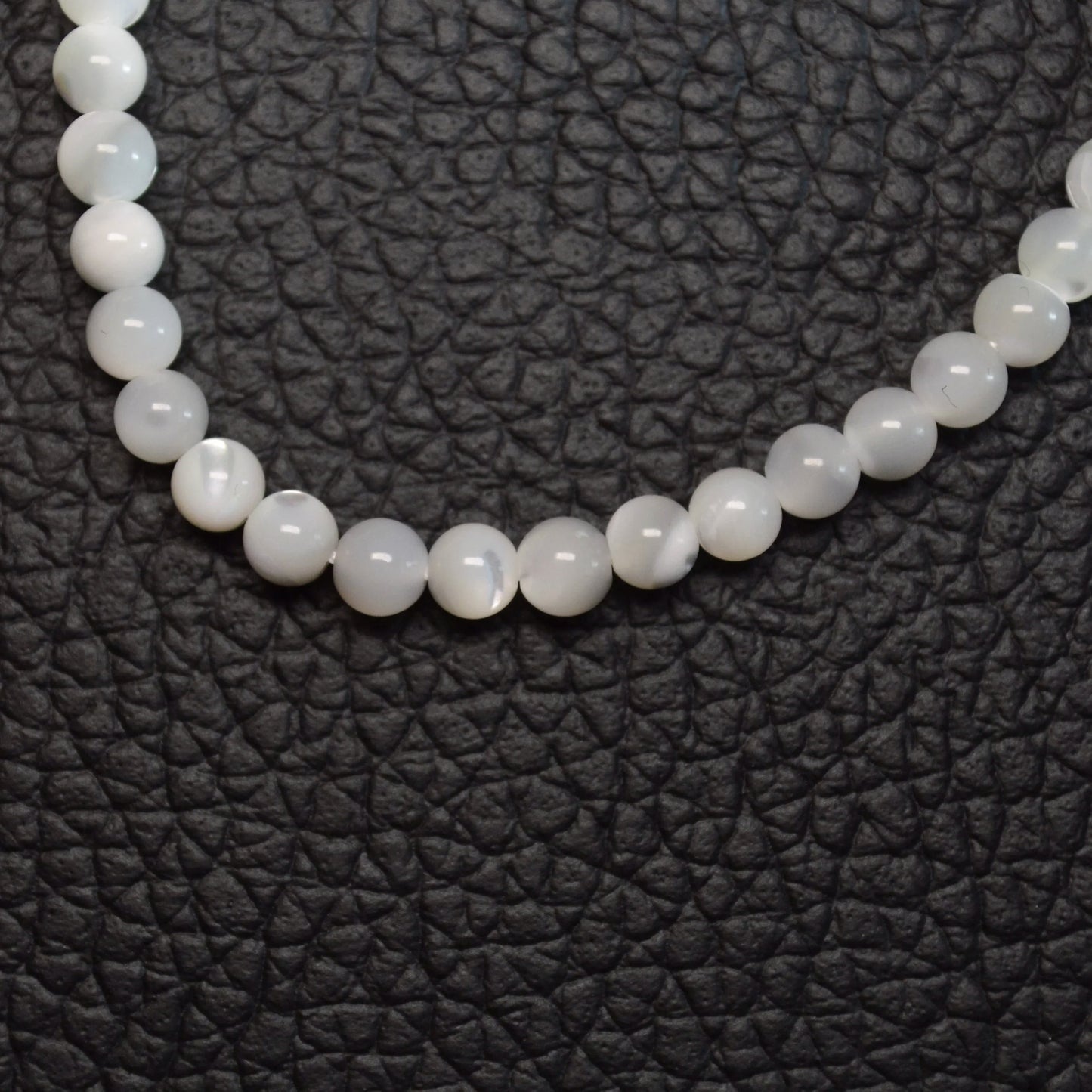 Perlmutt Fußkettchen - 4mm