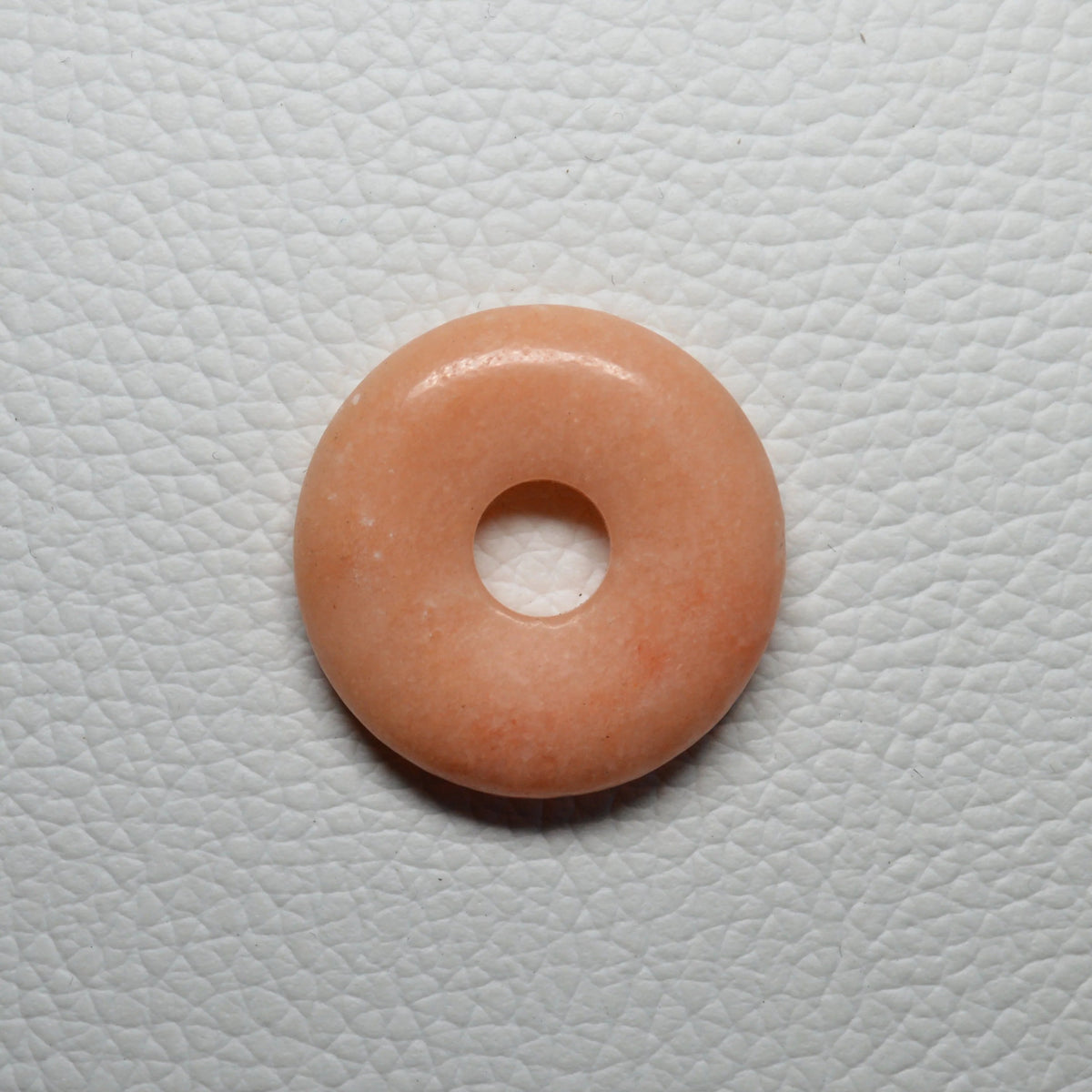 Pfirsich Aventurin Donut - 30mm