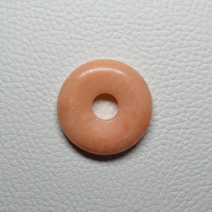 Pfirsich Aventurin Donut - 30mm