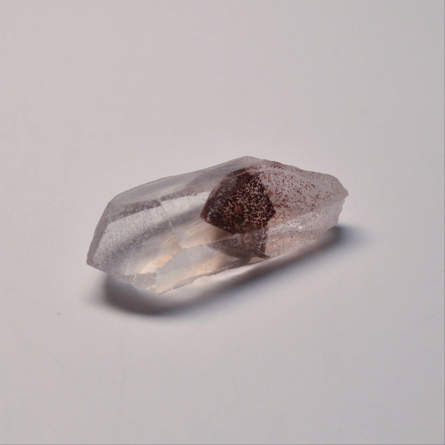 Phantomquarz - Hämatit Phantom