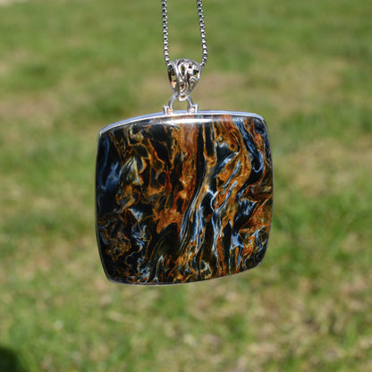 Pietersit Anhänger (Groß)