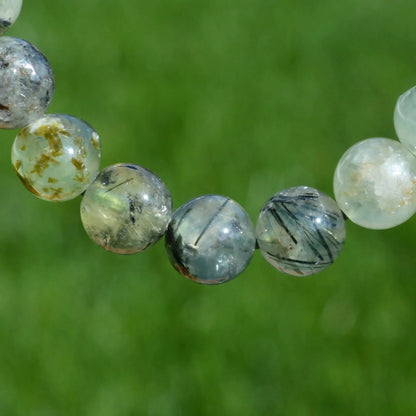 Prehnit Armband - 8mm